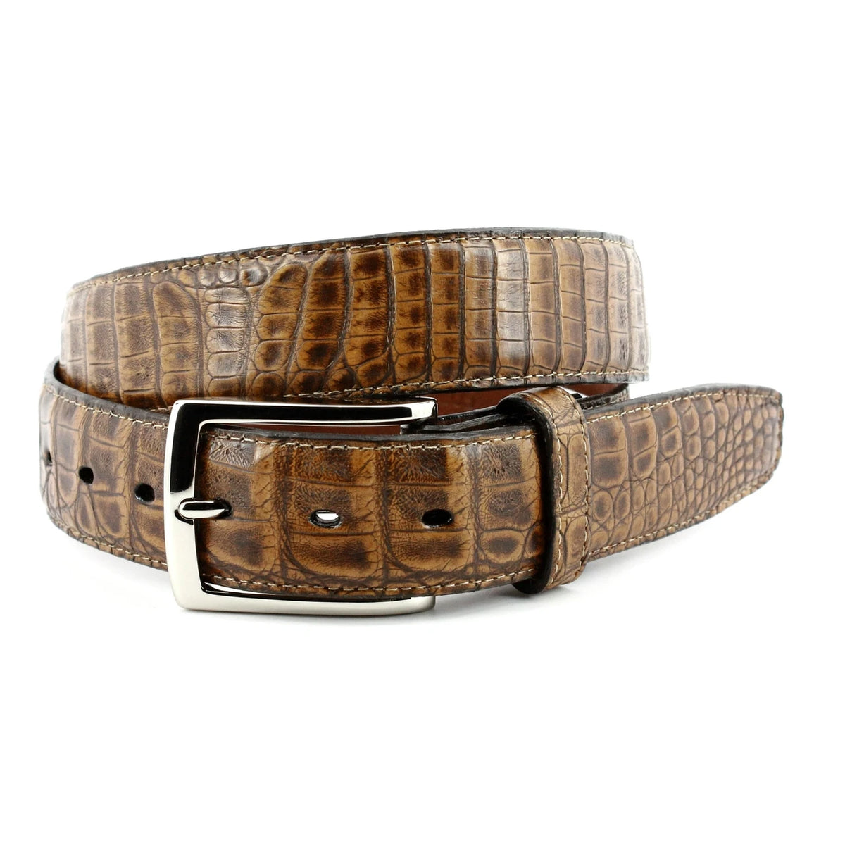 Genuine South American Caiman Belt